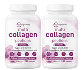 Micro Ingredients multi-collagen pills in a bottle for daily use and skin/joint support