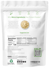 Micro Ingredients North America pea protein scoop for precise measurement in shakes