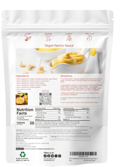 Micro Ingredients organic fortified nutritional yeast flakes label closeup showcasing clean, dairy-free cheesy flavor potential.