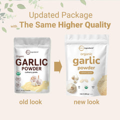 Micro Ingredients Organic Garlic Powder used for meats, rubs, and marinades