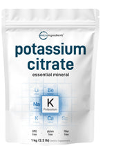 Micro Ingredients potassium citrate powder 1kg packaging for daily hydration