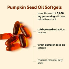 Micro Ingredients pumpkin seed oil bottle-label close-up, non-GMO and pure virgin oil.