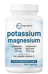 Micro Ingredients pure potassium capsules support hydration and overall mineral balance.