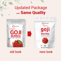 Micro Ingredients raw organic goji berries for smoothies and bowls.