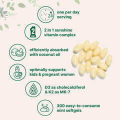 Micro Ingredients softgel close-up showing coconut oil infusion for better absorption
