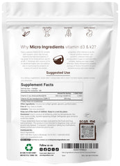 Micro Ingredients softgels with coconut oil for improved absorption.
