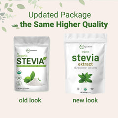 Micro Ingredients Stevia Powder dissolving in coffee for zero-calorie sweetness.