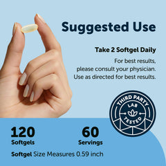 Vitamin D3 included in Micro Ingredients Supreme Omega-3 bottle for convenient pairing.