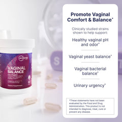 Vaginal Balance capsules offer discreet, convenient use for pH balance and comfort.