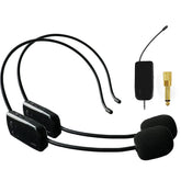 MICVISTA two-person wireless transmitter and receiver setup for clear speeches.