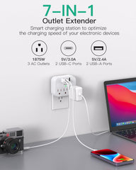Mifaso Type-A travel adapter for cruising, compatible across regions.