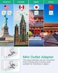 Mifaso USB-C/USB-A charging station powers devices efficiently during trips.