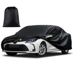 Migaven car cover with storage bag enables easy folding and compact storage.