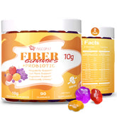 Migcopat 10G Fiber Gummies bottle front for convenient daily fiber support.