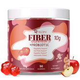 Migcopat front packaging showing 90-count bottle and apple flavor benefit digestive support