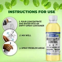Mighty Mint peppermint oil concentrate ready for water dilution for indoor/outdoor use.