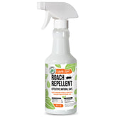 Mighty Mint peppermint oil roach spray bottle in action for pest control
