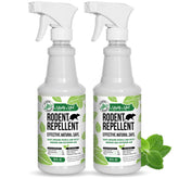 Mighty Mint peppermint oil spray bottle for indoor and outdoor rodent deterrence