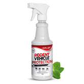 Mighty Mint spray under the hood protects engine wiring with peppermint scent.