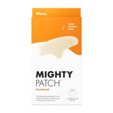 Mighty Patch Forehead XL covers a large area for overnight clear-looking skin