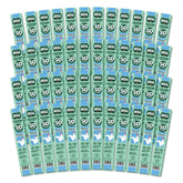Mighty Spark chicken snack sticks front pack showing sea salt and pepper flavor, convenient snack.
