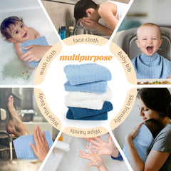 Reinforced edges on MIGIOL burp cloths highlighting durability and long-lasting use