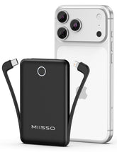 miisso 10000mAh mini charger in pocket-size form for on-the-go power.