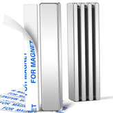 MIKEDE neodymium magnet bar with adhesive back secures items on metal surfaces.