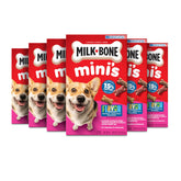 Milk-Bone Minis beef treats close-up for rewarding daily training.