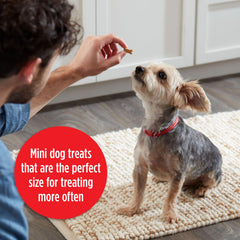 Milk-Bone Soft & Chewy Minis real-chicken inside showcases wholesome flavor