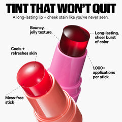 Milk Makeup Balmade Electrolyte Lip Balm Werk Out hydrates with soft tint