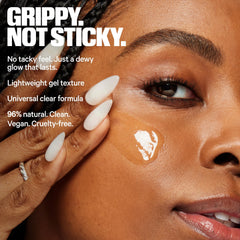 Milk Makeup Hydro Grip Primer glassy dewy finish on skin