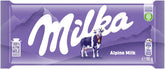 Milka Alpine Milk chocolate pack of 3, ideal for sharing