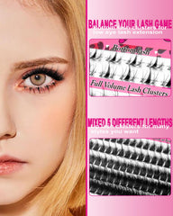 MilyBest spiky lashes 10-18mm for natural to dramatic volume