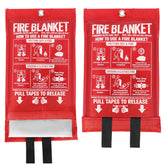 MIMEAQIER fire blanket 40x40 for kitchen use and quick flame coverage