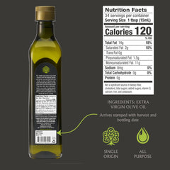 Mina single-origin Moroccan olive oil from a family farm highlights traceability