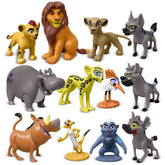 Minaso 12-piece mini animal figures set ideal as cake toppers and collectible decor