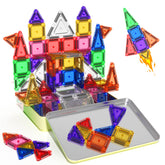 Minecftoy 65-piece mini travel tiles case keeps tiles organized for travel