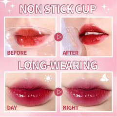 Miniling lip tint set applicator closeup highlights precise application and smooth finish.