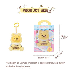 Surprise unboxing image featuring a Winnie The Pooh figure from MINISO.