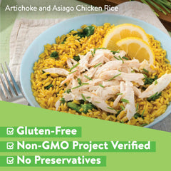 Minute chicken-flavored rice with carrot and onion, a tasty side.