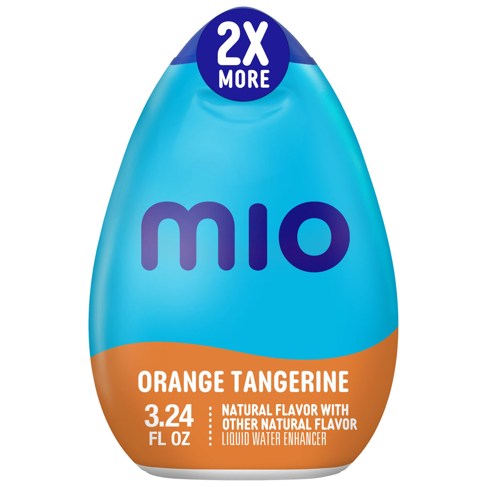 Mio Orange Tangerine bottle for on-the-go hydration