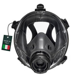 MIRA Safety CM-I01 full-face mask assembly demonstrates durable protection.