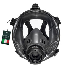 MIRA Safety CM-I01 full-face mask assembly demonstrates durable protection.