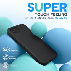 Miracase iPhone 16e/17e case camera protection with raised lip