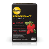 Miracle-Gro Performance Organics Edibles bottle pour makes fast, convenient plant feeding.