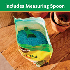 Miracle-Gro scoop shows half-teaspoon for indoors