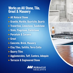 Miracle Sealants grout haze removal action on bathroom tiles and grout.