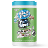 MiracleWipes paint prep bottle cleans wet paint and caulk effectively.