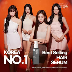 Mise En Scene Perfect Serum Watery texture close-up shows fast absorption and no residue